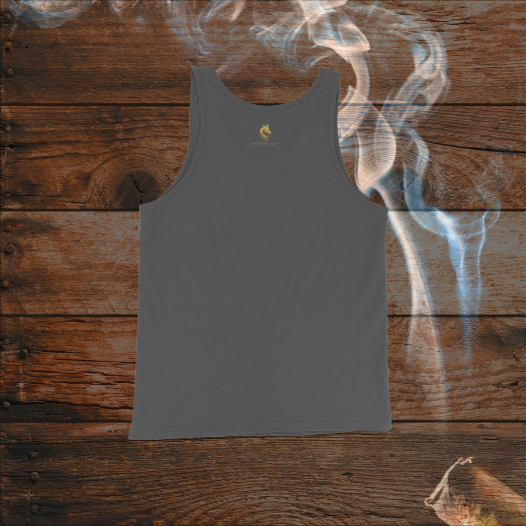 BLACK MAN CIGAR | UNISEX KNOCKOUT TANK TOP