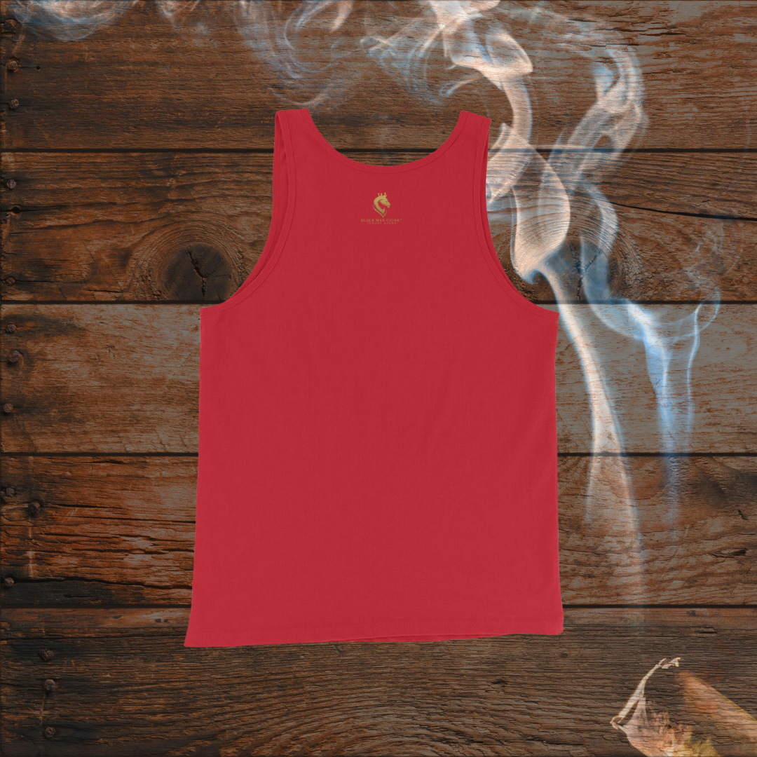 BLACK MAN CIGAR | UNISEX KNOCKOUT TANK TOP