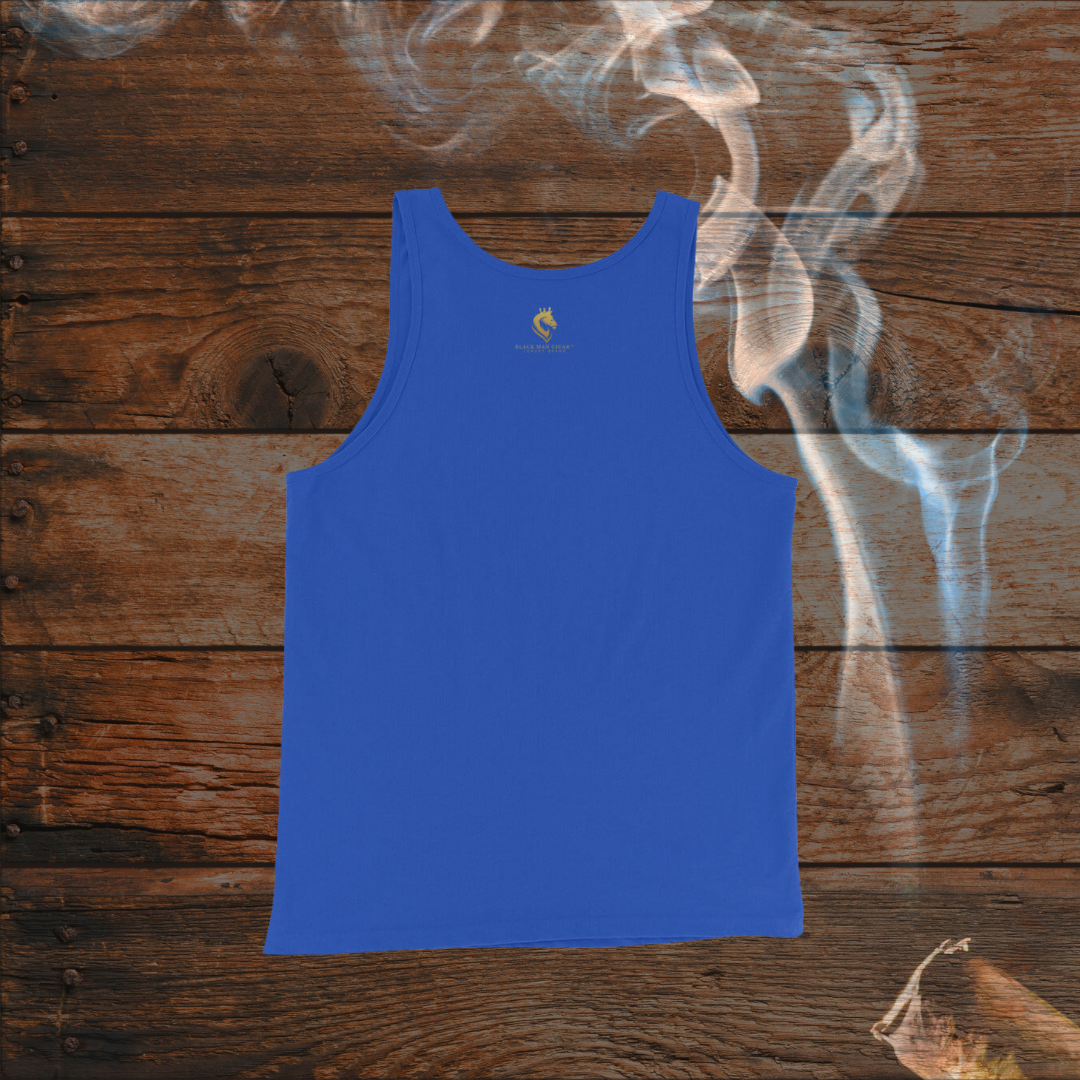 BLACK MAN CIGAR | UNISEX KNOCKOUT TANK TOP