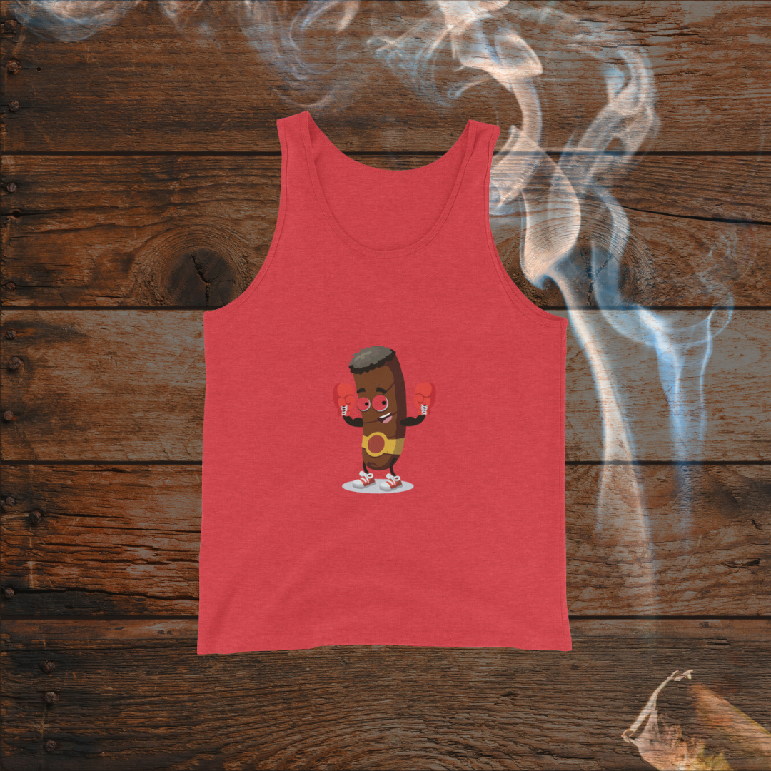 BLACK MAN CIGAR | UNISEX KNOCKOUT TANK TOP