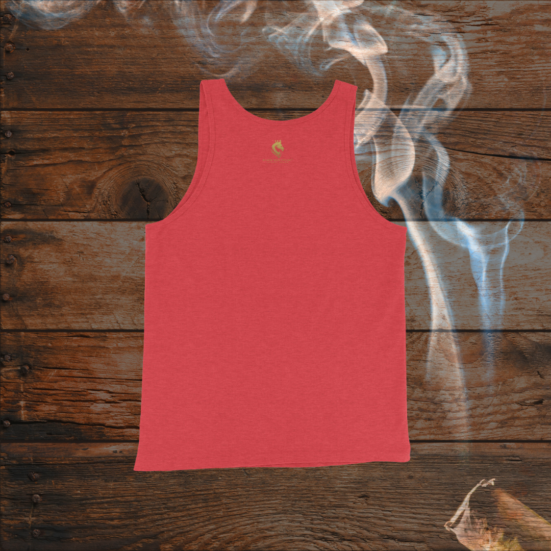 BLACK MAN CIGAR | UNISEX KNOCKOUT TANK TOP