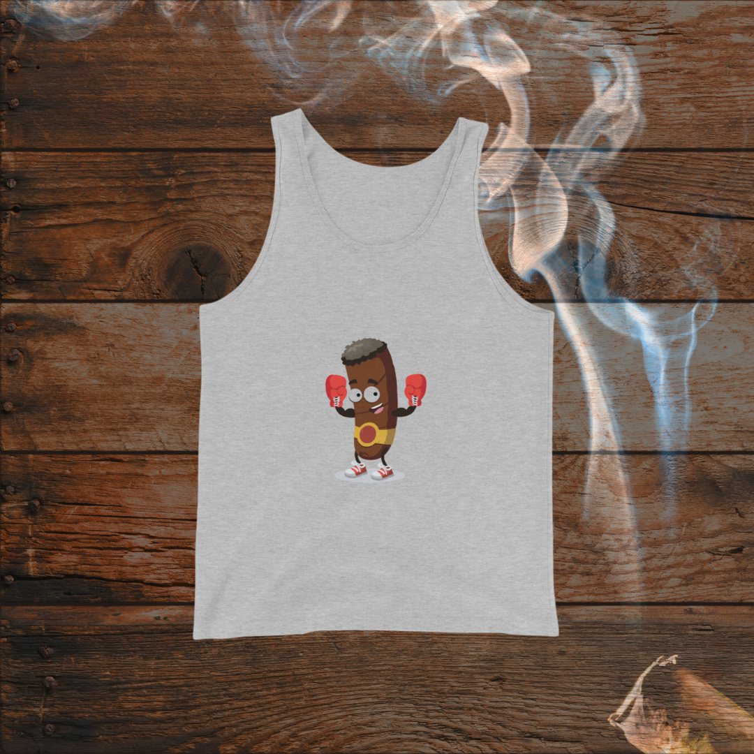 BLACK MAN CIGAR | UNISEX KNOCKOUT TANK TOP
