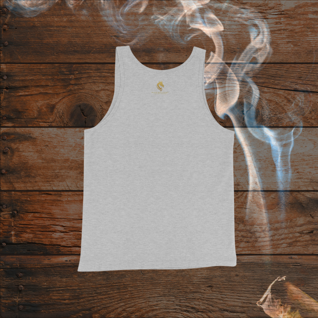 BLACK MAN CIGAR | UNISEX KNOCKOUT TANK TOP