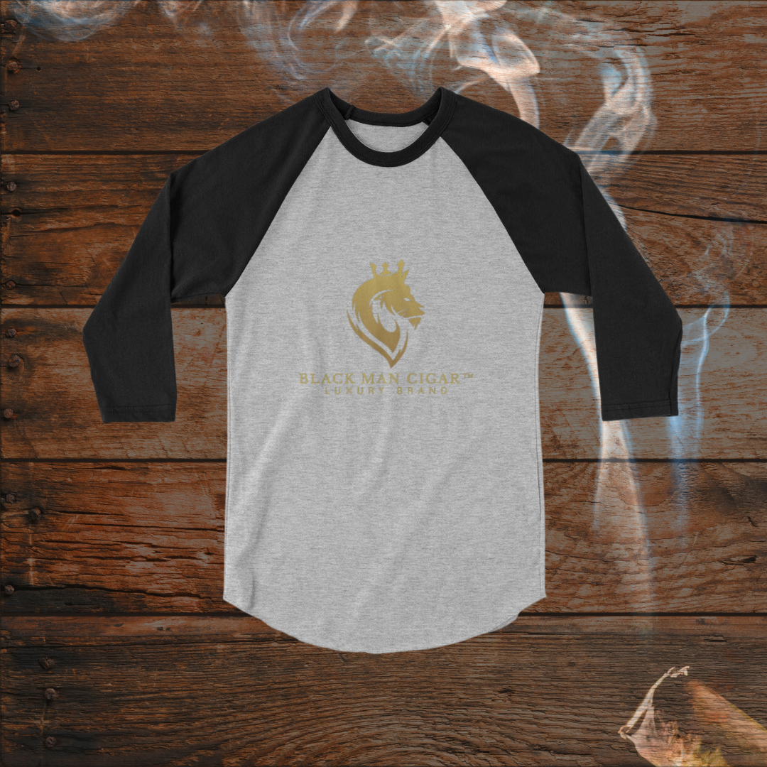 BLACK MAN CIGAR | 3/4 SLEEVED SHIRT