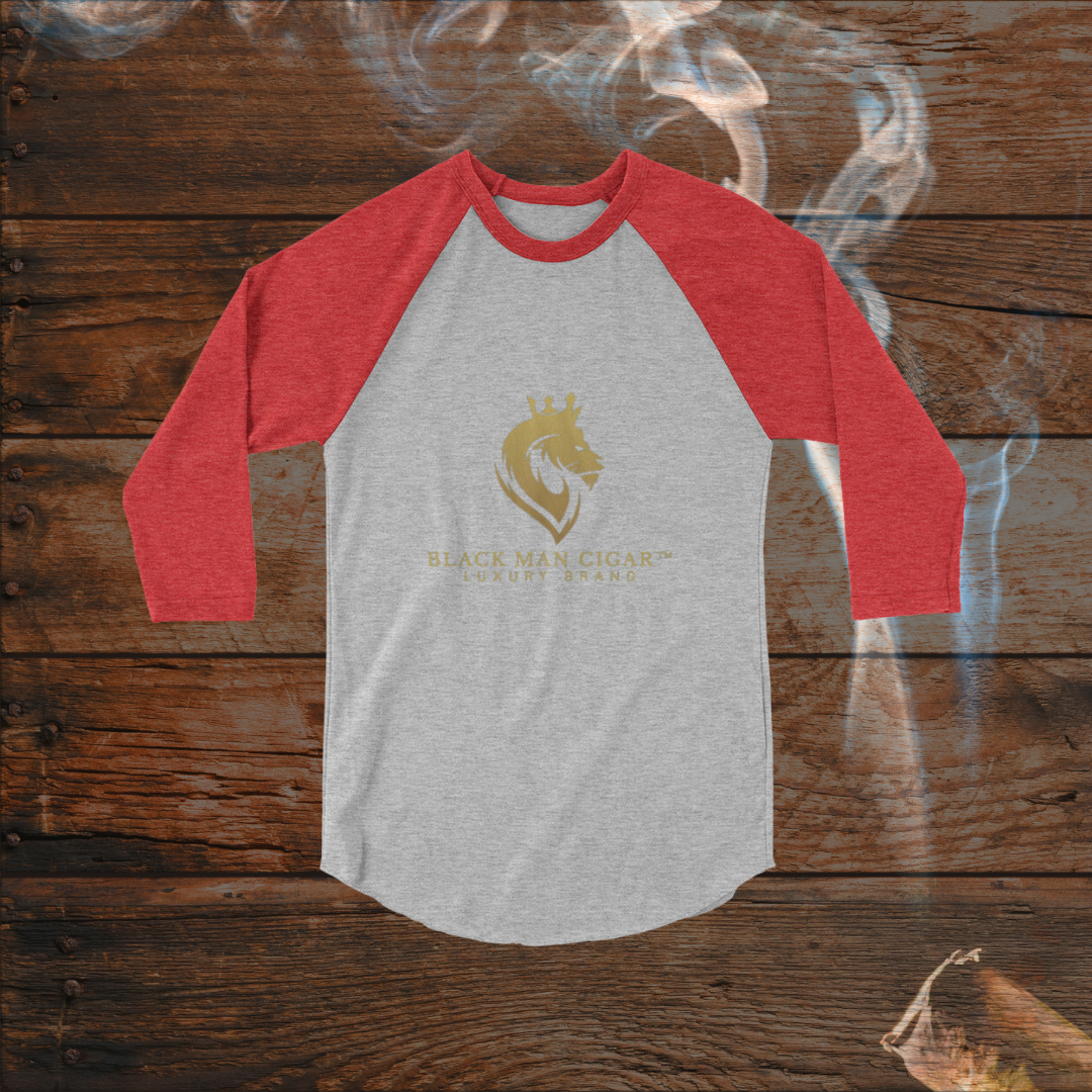 BLACK MAN CIGAR | 3/4 SLEEVED SHIRT