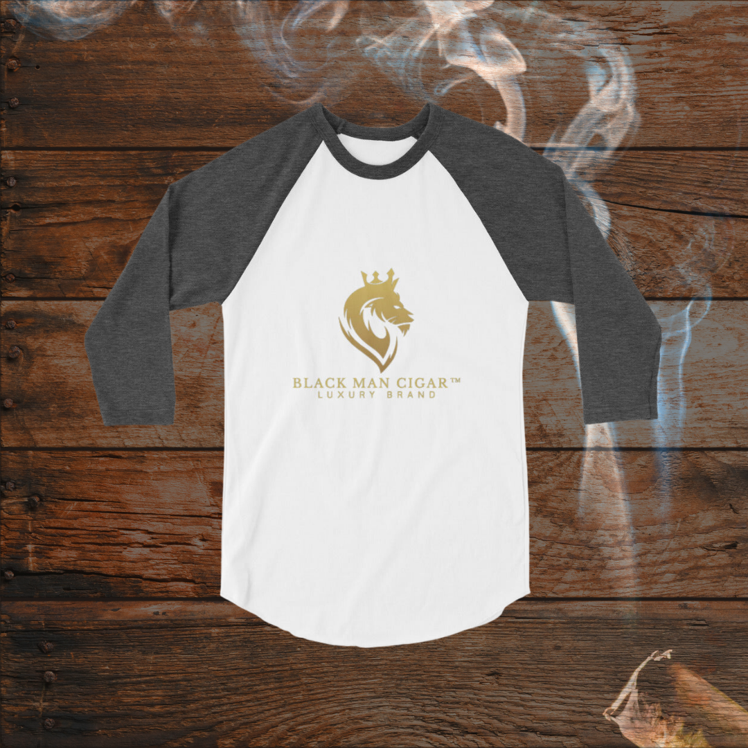 BLACK MAN CIGAR | 3/4 SLEEVED SHIRT