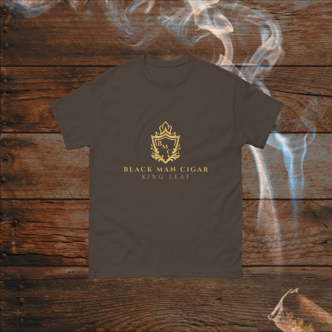 BLACK MAN CIGAR | KING LEAF LUXURY T-SHIRT