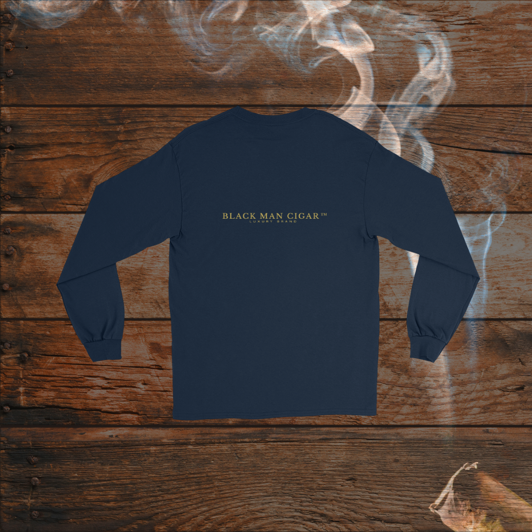 BLACK MAN CIGAR | LONG SLEEVED SHIRT