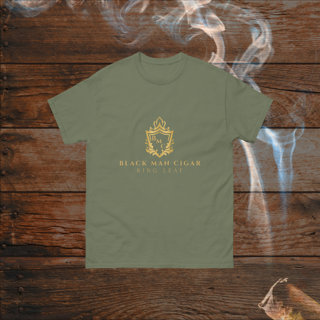 BLACK MAN CIGAR | KING LEAF LUXURY T-SHIRT