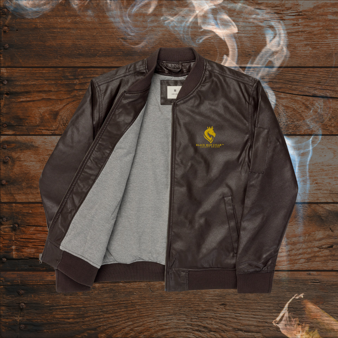 BLACK MAN CIGAR | ELITE LEATHER FLIGHT JACKET
