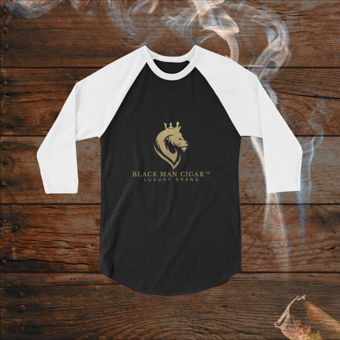 BLACK MAN CIGAR | 3/4 SLEEVED SHIRT