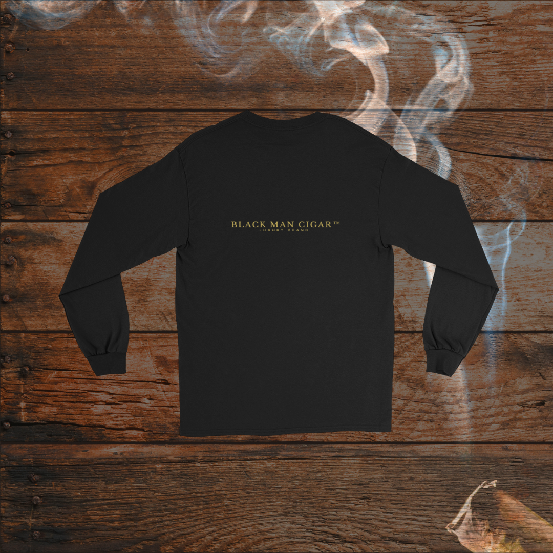 BLACK MAN CIGAR | LONG SLEEVED SHIRT