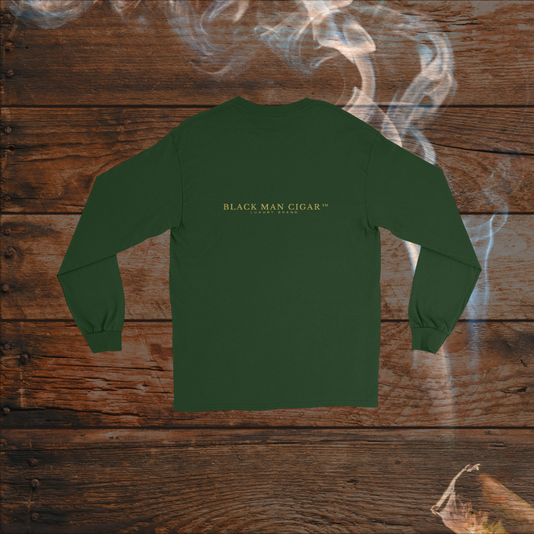 BLACK MAN CIGAR | LONG SLEEVED SHIRT