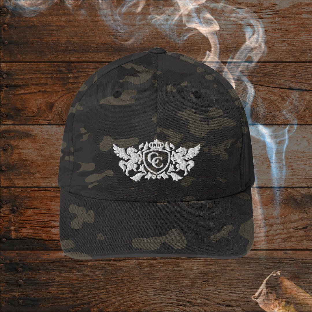 CIGAR CLIQUE | CAMO FITTED CAP