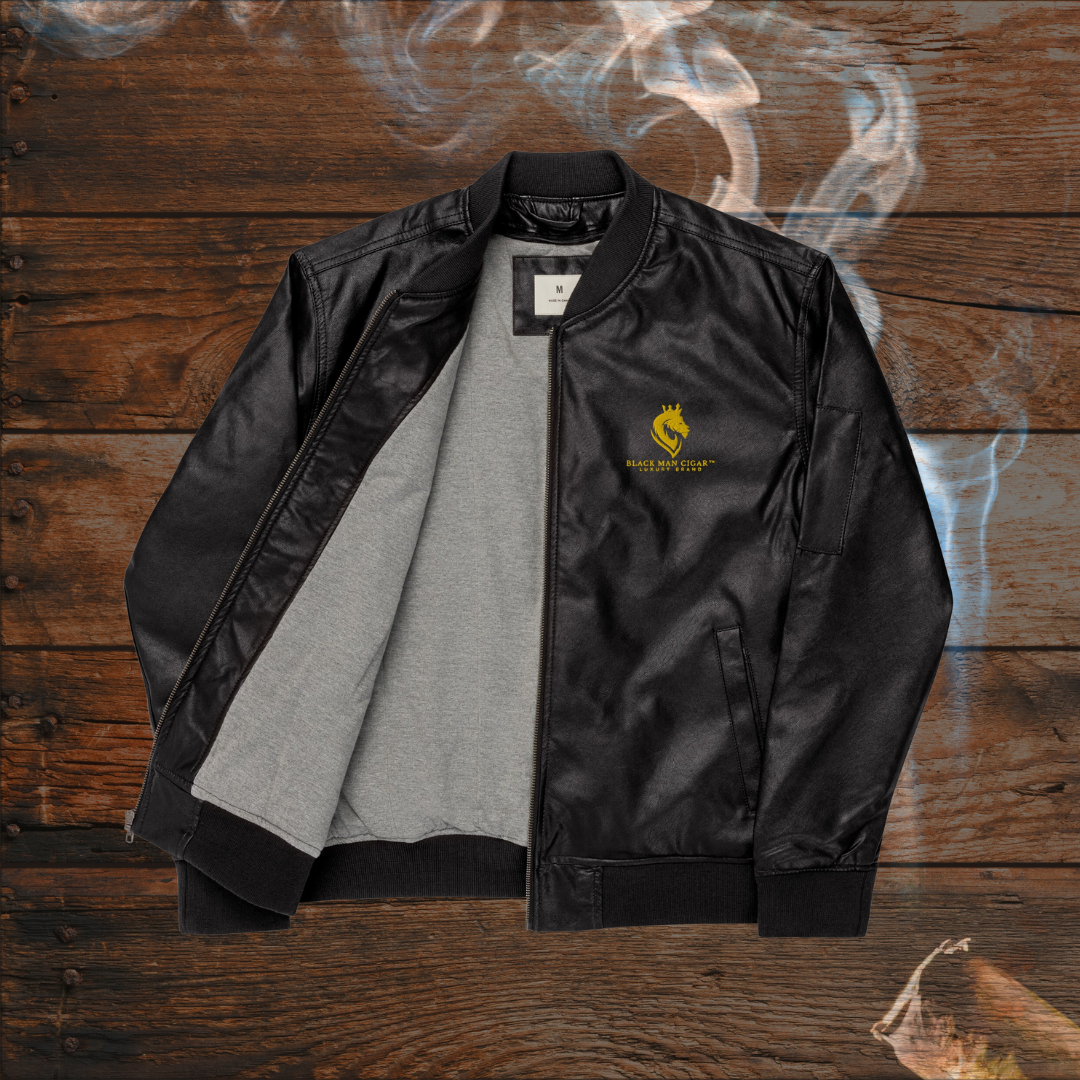 BLACK MAN CIGAR | ELITE LEATHER FLIGHT JACKET