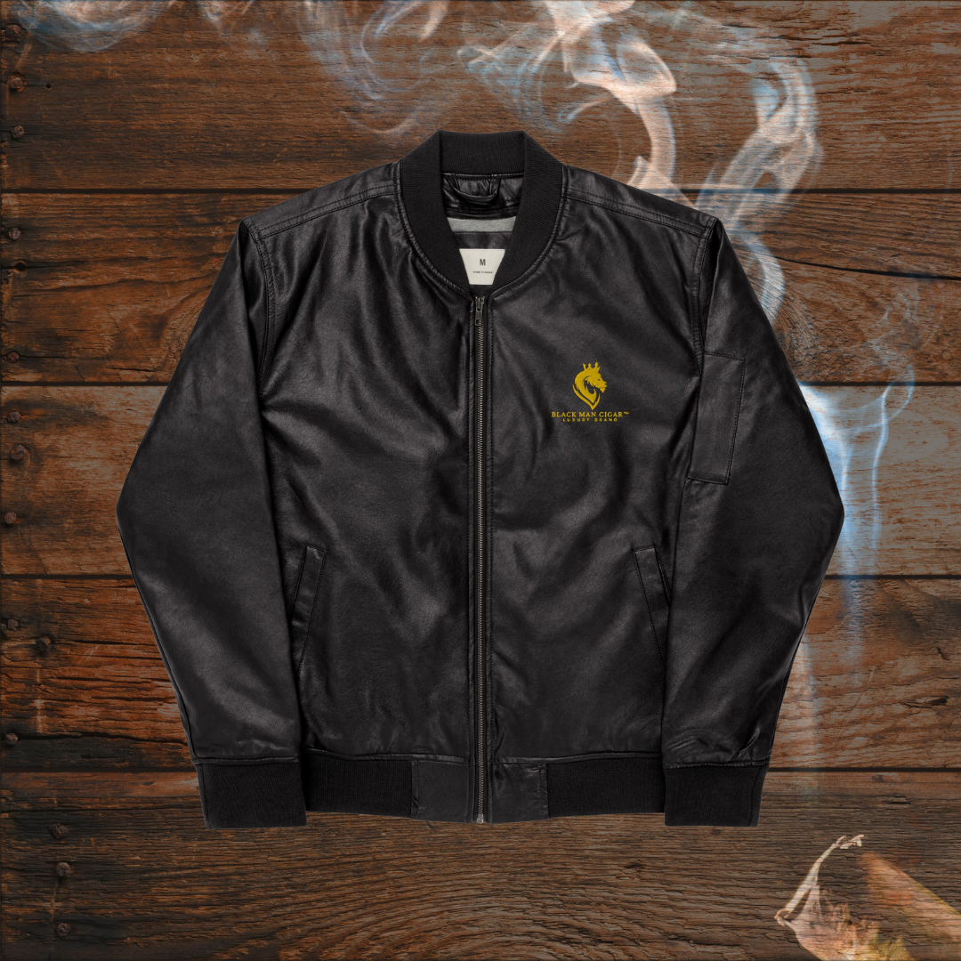 BLACK MAN CIGAR | ELITE LEATHER FLIGHT JACKET