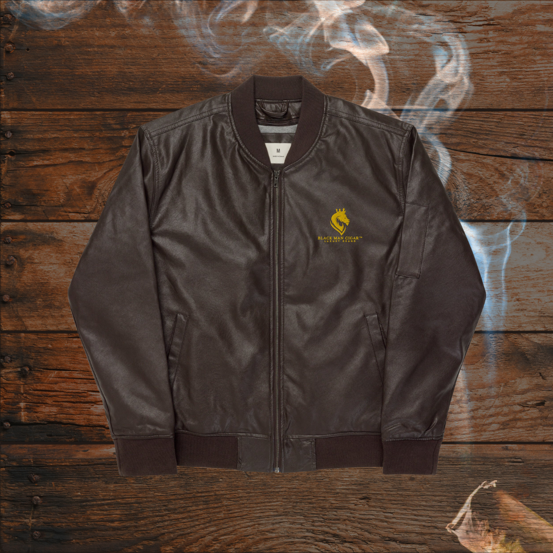 BLACK MAN CIGAR | ELITE LEATHER FLIGHT JACKET