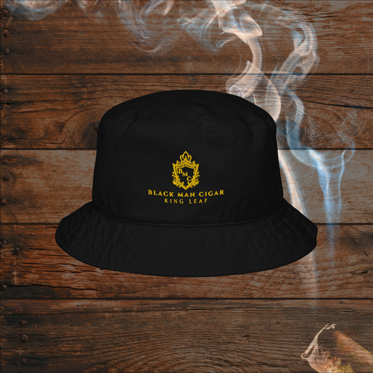 BLACK MAN CIGAR | KING LEAF ORGANIC BUCKET HAT