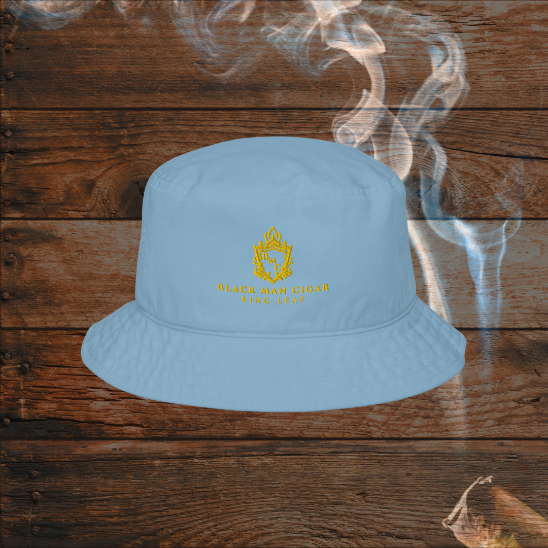 BLACK MAN CIGAR | KING LEAF ORGANIC BUCKET HAT