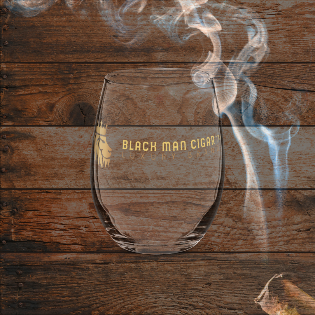 BLACK MAN CIGAR | CIGAR WINE GLASS