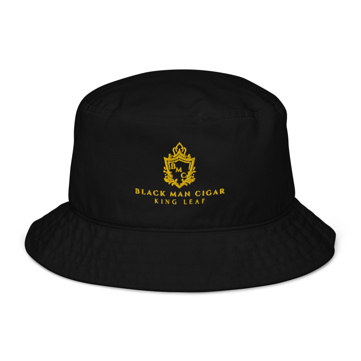 BLACK MAN CIGAR | KING LEAF ORGANIC BUCKET HAT